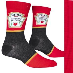 Heinz Ketchup socks